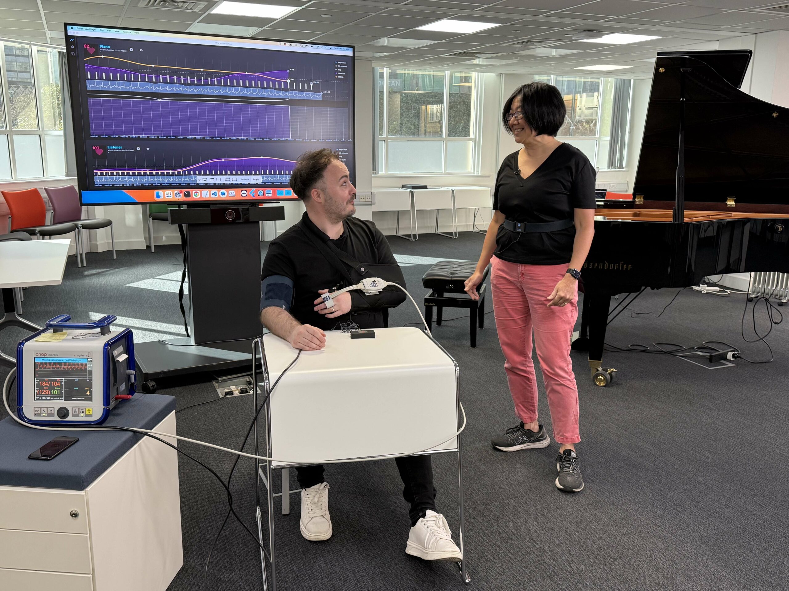 BBC One : HeartFM in Music Heart Health on Morning Live